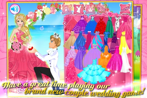 Princess wedding dressup 1 ^00^ screenshot 2