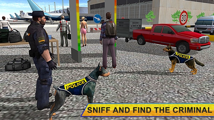 Police Dog Airport Chase Simulator – 3D Criminal Chase Simulation Game