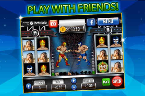 Gold Rush Wrestling Slots screenshot 2