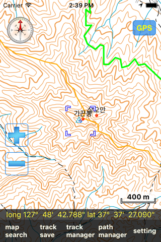 e산경표 등산지도 ( eSanWorld ) screenshot 4