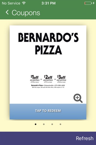 Bernardo's Pizza screenshot 4
