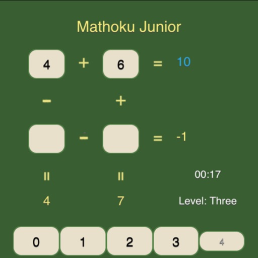 Mathoku Jr iOS App