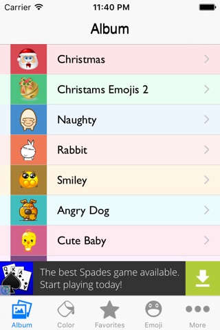 Emoji Gifs for Snap-chat, Instagram, WhatsApp, Tumblr, VK, Telegram & Animated Free 3D screenshot 2