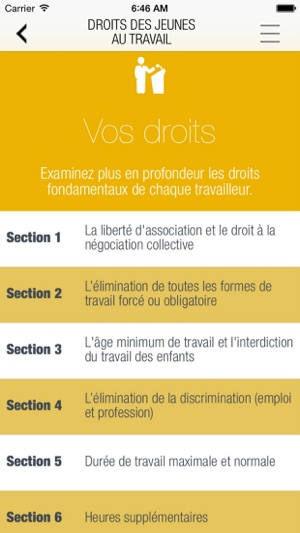 Droits des jeunes au travail(圖2)-速報App