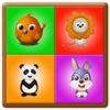 Animal Flashcard Match Puzzle Game For Toddlers