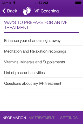 IVF Coaching screenshot 2