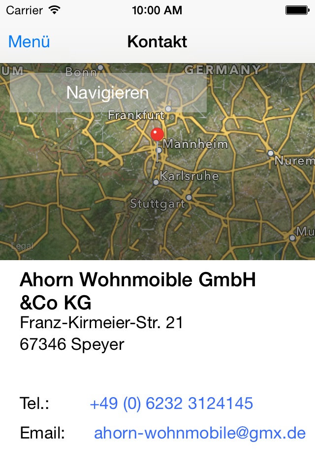 Ahorn Wohnmobile GmbH & Co KG screenshot 4