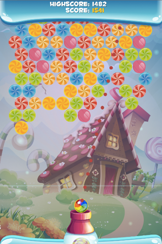 Bubble Land Candy - The Best Sweet Shooter Free Game screenshot 2