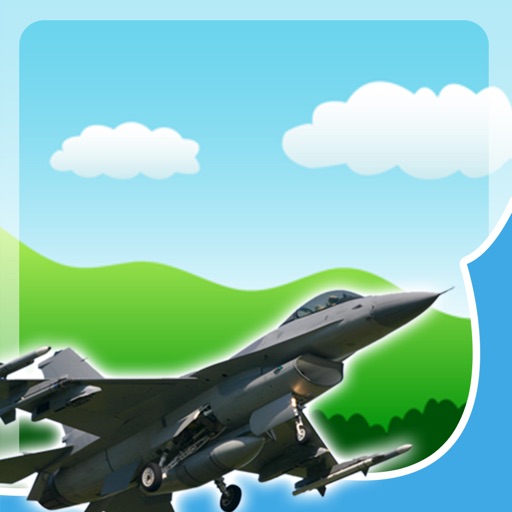 Air Force Jet Games for Little Boys - Fast Puzzles and Sounds