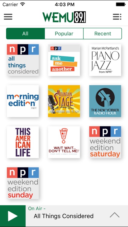 WEMU Radio screenshot-3