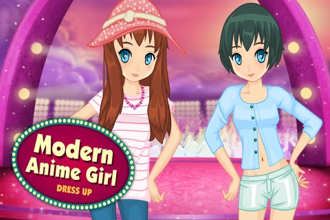 Modern Anime Girl Dress Up screenshot 2