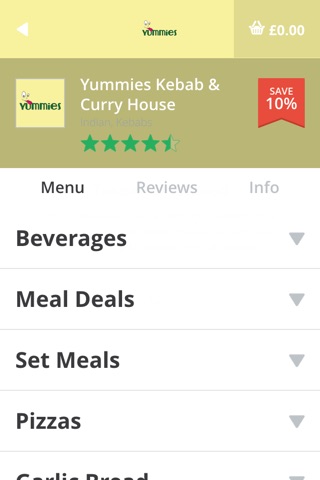 Yummies Kebab & Curry House screenshot 3