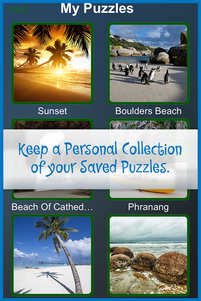 Beach Jigsaw Free With Pictures Collection screenshot 3