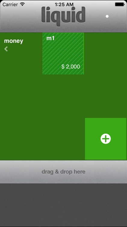 Liquid Personal Finance: drag & drop money to budget & track expenses
