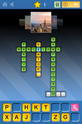 Crosswords & Pics - City Edition screenshot 2