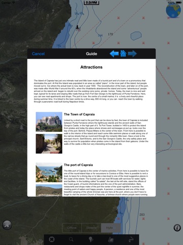 Isola Capraia HD Travel Charts screenshot 2