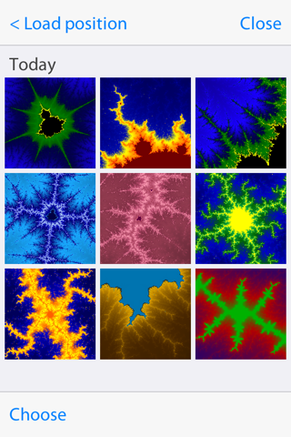 Colored fractals screenshot 3