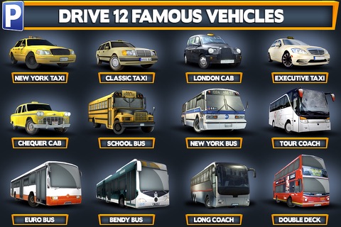 Bus & Taxi Driving Simulator screenshot 2