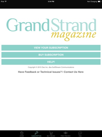 Grand Strand Magazine screenshot 2