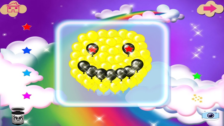 Kids Learn Colors Balloons Board