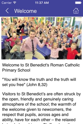 St Benedict’s RC Primary School, Ampleforth screenshot 2