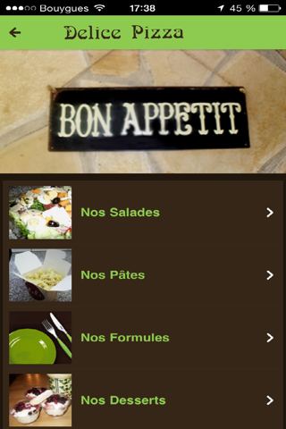 Délice pizza screenshot 3