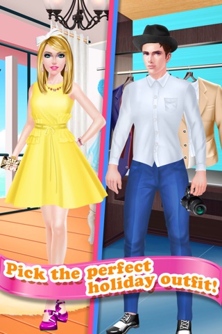 Fashion Star Date - Celebrity Summer Beauty Salon Makeover Games screenshot 4