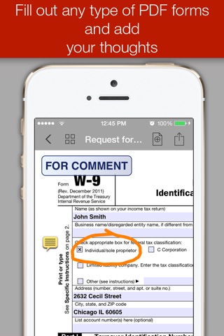 PDF Forms screenshot 3