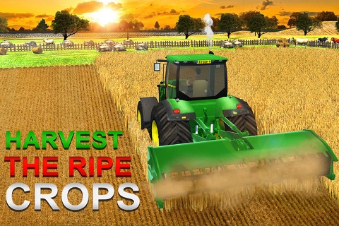 Harvesting Simulator 3D – Farm Tractor Machine Simulation Game screenshot 2