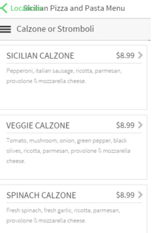 Sicilian Pizza & Pasta screenshot 3