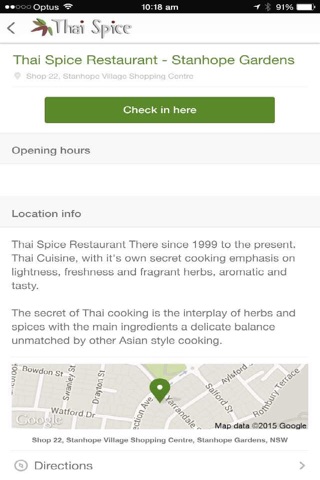 Thai Spice Restaurant screenshot 2