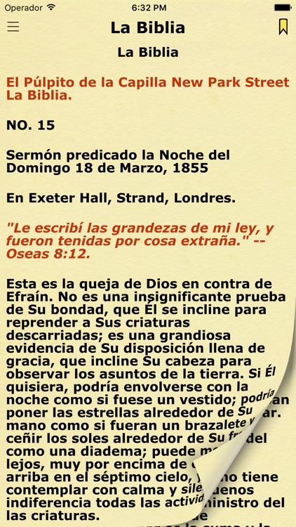 Spurgeon's Sermons in Spanish