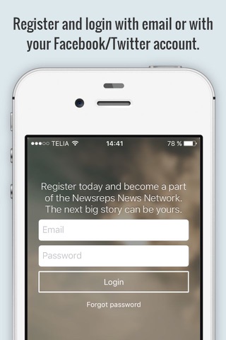 Newsreps screenshot 2