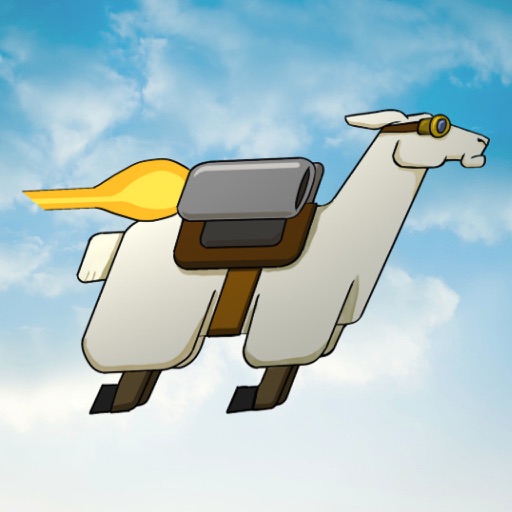 Flappy Rocket Llama iOS App
