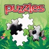 Panda Pair Cartoon Jigsaw Puzzle Kids Game