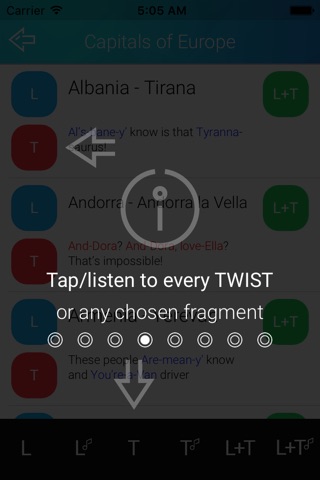 ListTwist - learning and memorizing screenshot 3