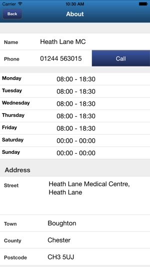 Heath Lane Medical Centre Surgery App(圖5)-速報App