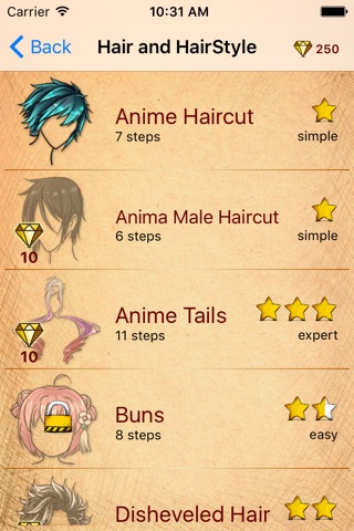 Drawing Hairstyles And Hairdo screenshot 2