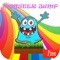 cute monster jump for kids