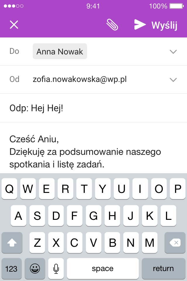 Poczta o2 screenshot 2