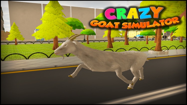 Crazy Goat Simulator 3D screenshot-3