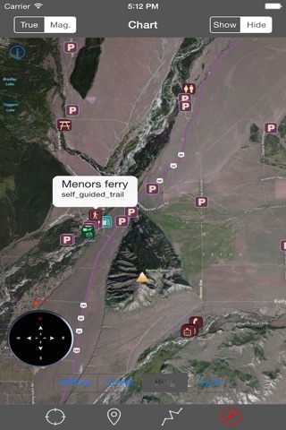 Grand Teton National Park GPS screenshot 3