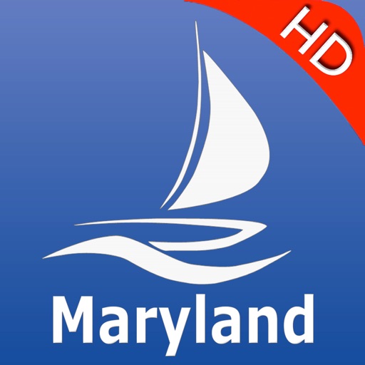 Maryland GPS Nautical charts pro