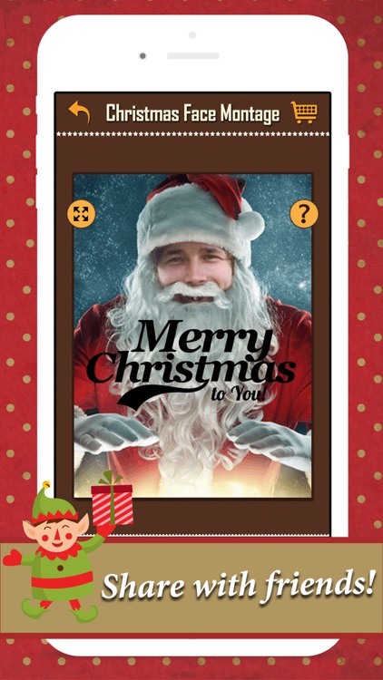 Xmas Face Montage Effects - Change Yr Face with Dozens of Elf & Santa Claus Looks screenshot-4