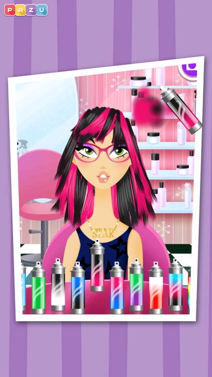 Girls Hair Salon - Hair Style & Makeover Game for Kids, by Pazu