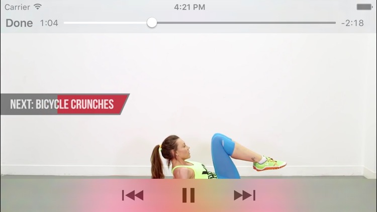 Ab & Core - Custom Workout "Exercise Playlist" for Core Crunch Six-Pack Ab screenshot-4