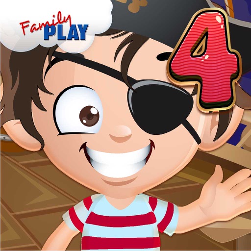 Pirates Goes To School: Fourth Grade Learning Games School Edition iOS App