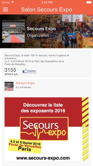 Salon Secours Expo(圖1)-速報App