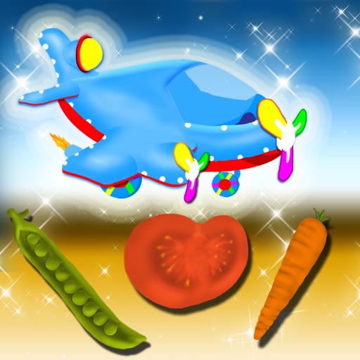 Veg Flight Magical Vegetables Game icon