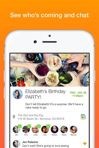 Juggle - Cool Invitations & RSVPs via TEXT screenshot 4